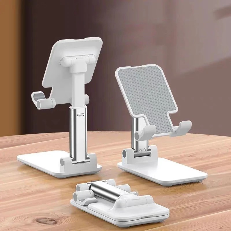 Desk Setup Table - ขาตั้งโทรศัพท์ตั้งโต๊ะ ขาตั้งแท็บเล็ตแบบปรับได้ ขาตั้งแท็บเล็ตแบบยืดหยุ่น ปรับระดับได้ ขาตั้งสำหรับไลฟ์สด