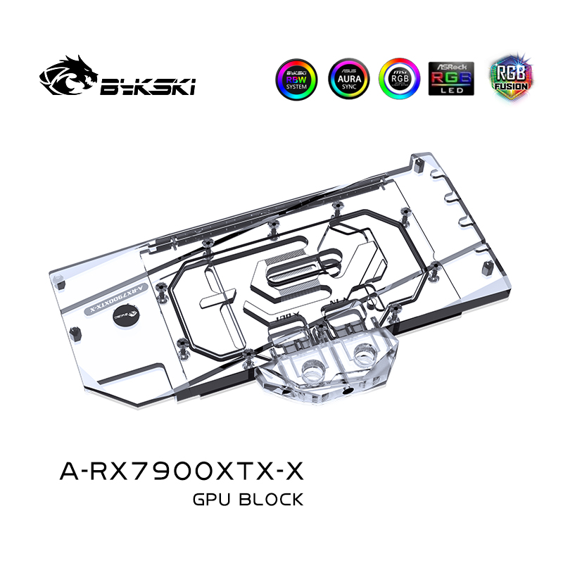 Amd Vga Rx 7900 Xtx - Bykski A-RX7900XTX-X Water Block สําหรับ PowerColor