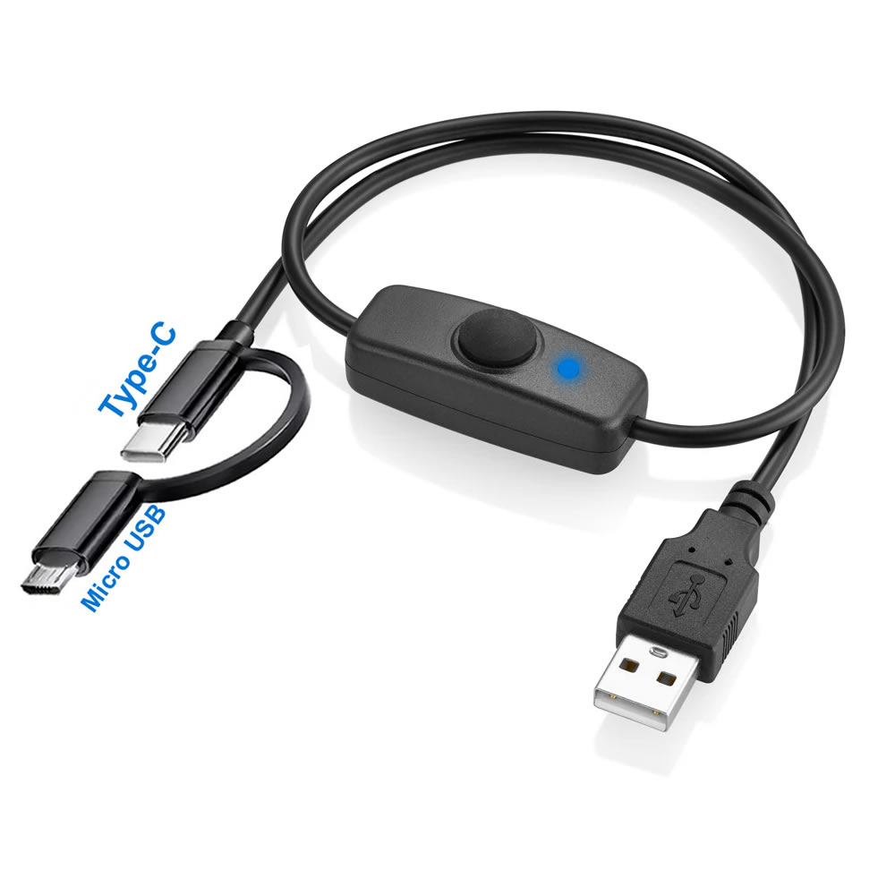 Desk Setup Led Strip - สายชาร์จ 2 in 1 Type C