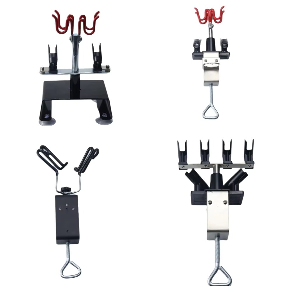 Desk Setup Kit - ที่วางแอร์บรัชขนาดใหญ่สำหรับแอร์บรัชแบบมีด้ามจับ, ขาตั้งแอร์บรัชแบบหนีบโต๊ะอเนกประสงค์, เหมาะสำหรับปืนพ่นสีขนาดใหญ่