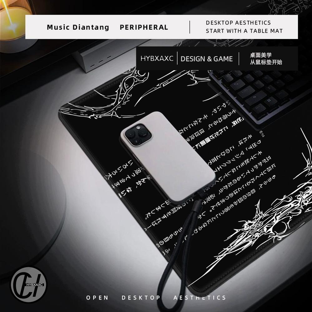 แผ่นรองเมาส์ลายไซเบอร์ไซกิลิซึ - Desk Setup Aesthetic บทวิจารณ์และราคา