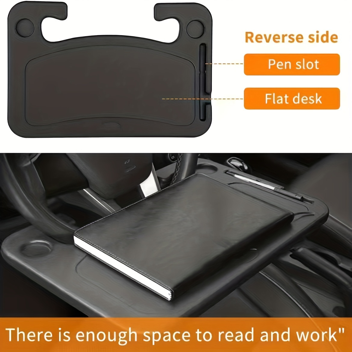 ถาดวางของในรถยนต์แบบพกพา โต๊ะว - Desk Setup Table บทวิจารณ์และราคา