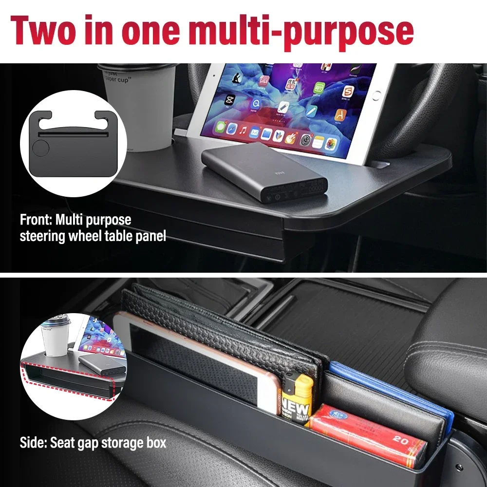 ถาดวางของอเนกประสงค์ในรถยนต์ โ - Desk Setup Table บทวิจารณ์และราคา