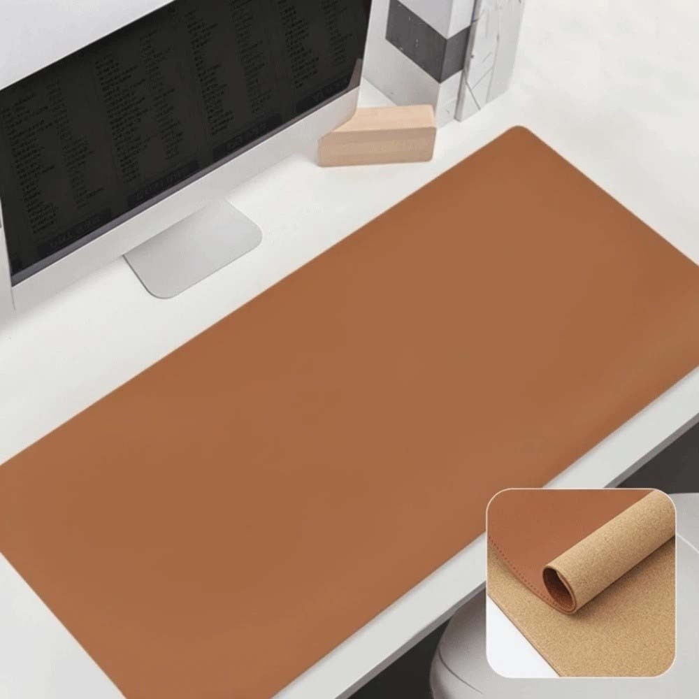 แผ่นรองเขียนหนังกันน้ำสำหรับโต - Desk Setup Cozy บทวิจารณ์และราคา