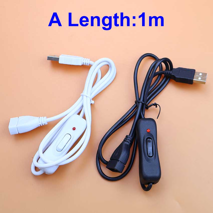 สายไฟสวิตช์จ่ายไฟ 5V แบบ USB ต - Desk Setup Led Strip บทวิจารณ์และราคา