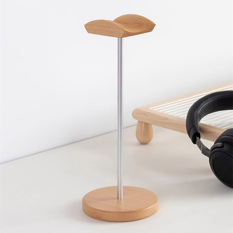 ขาตั้งหูฟังไม้แบล็ควอลนัทและอะ - Desk Setup Table บทวิจารณ์และราคา