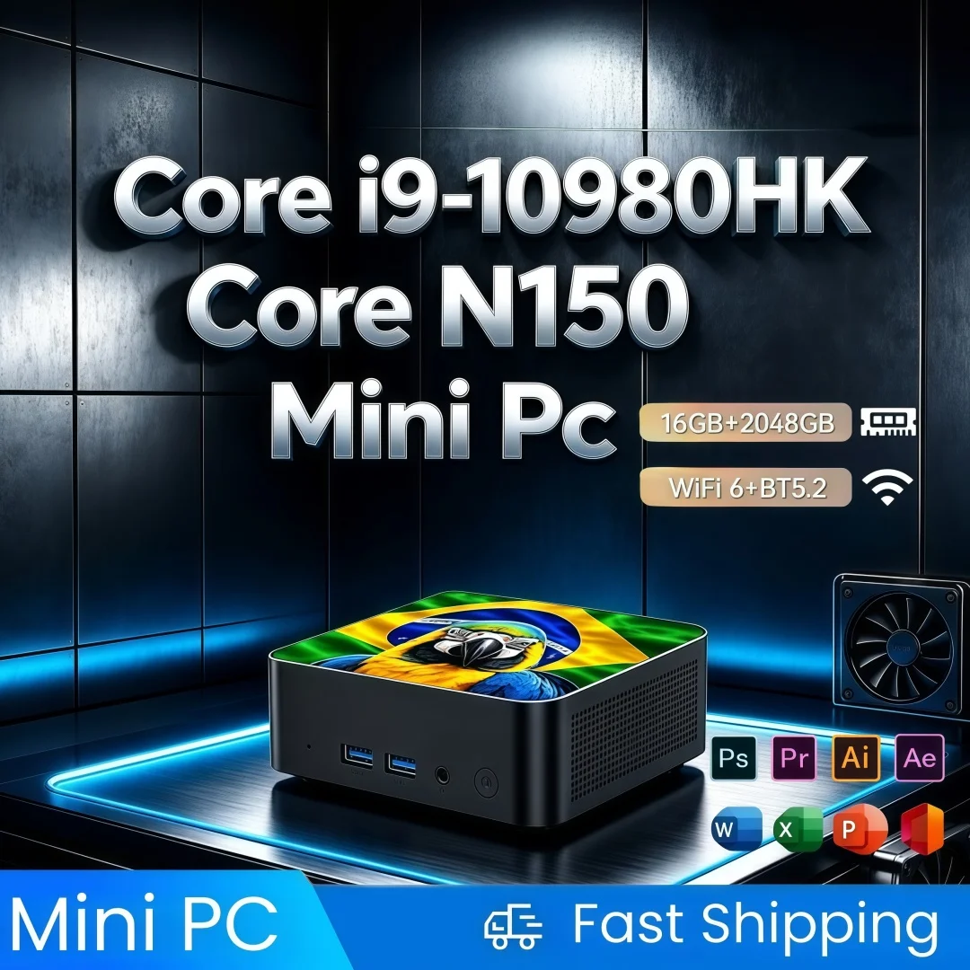 มินิพีซี I9‑10980HK Core N150  - Desk Setup Study บทวิจารณ์และราคา
