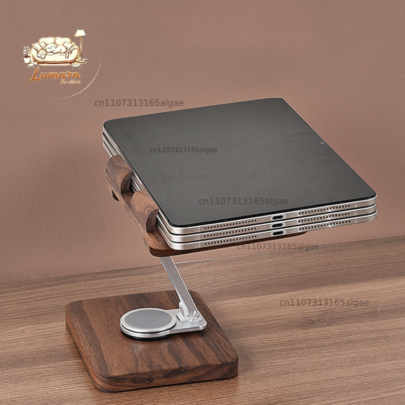 ขาตั้ง iPad ไม้แบล็ควอลนัท หมุ - Desk Setup With Ipad บทวิจารณ์และราคา