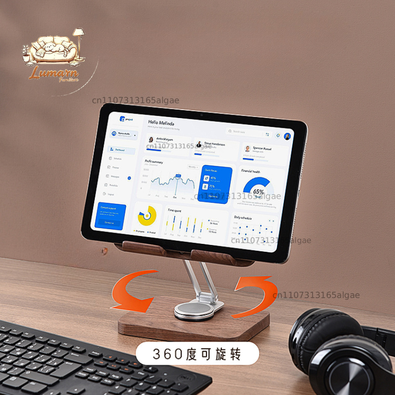 ขาตั้ง iPad ไม้แบล็ควอลนัท หมุ - Desk Setup With Ipad บทวิจารณ์และราคา