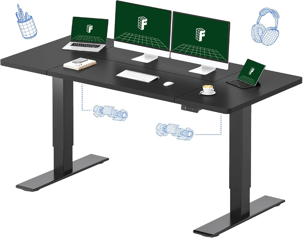 โต๊ะทำงานปรับระดับไฟฟ้า FLEXIS - Desk Setup Workspace บทวิจารณ์และราคา