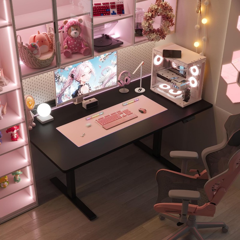โต๊ะทำงานปรับระดับไฟฟ้า FLEXIS - Desk Setup Workspace บทวิจารณ์และราคา