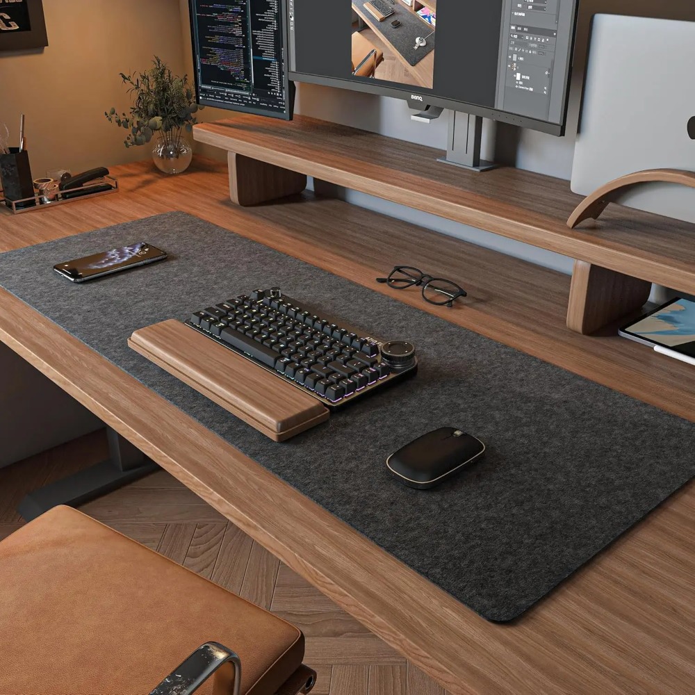 แผ่นรองโต๊ะทำงาน แผ่นรองคอมพิว - Desk Setup Cozy บทวิจารณ์และราคา