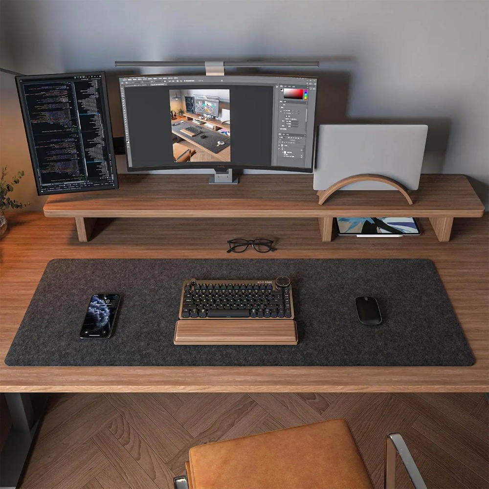 แผ่นรองโต๊ะทำงาน แผ่นรองคอมพิว - Desk Setup Cozy บทวิจารณ์และราคา