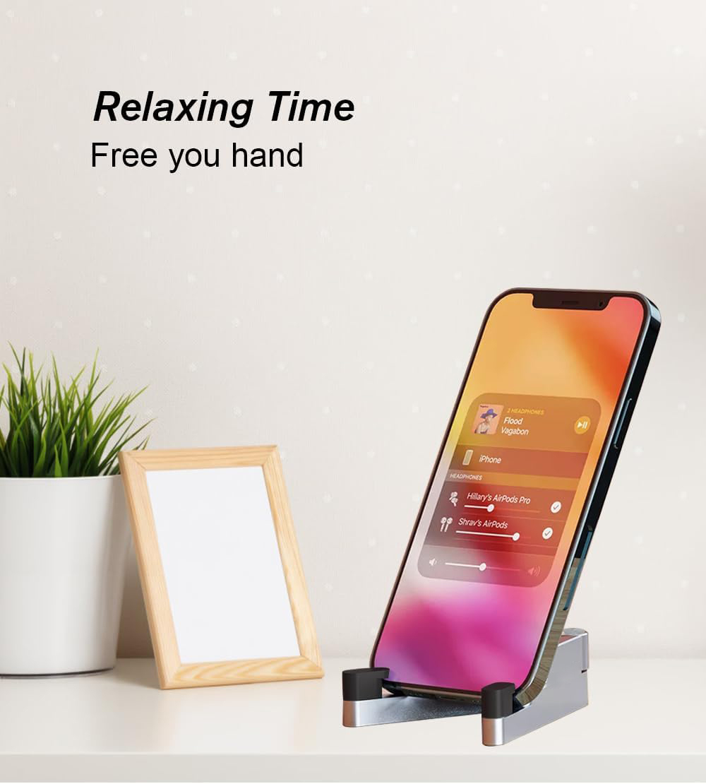ขาตั้งโทรศัพท์มือถืออะลูมิเนีย - Desk Setup Table บทวิจารณ์และราคา