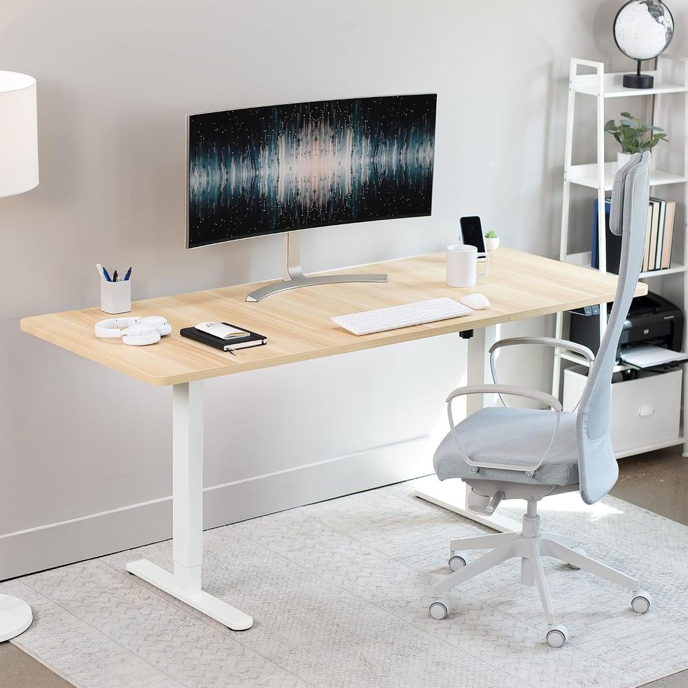 โต๊ะยืนทำงานไฟฟ้าขนาด 71 x 30  - Desk Setup Kit บทวิจารณ์และราคา