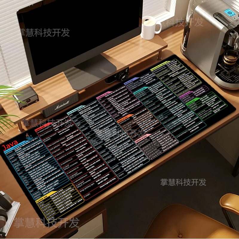 สเปน Java Programing Mouse Pad - Desk Setup Cozy บทวิจารณ์และราคา