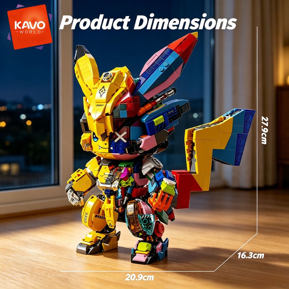 KAVOWORLD 1505 ชิ้น ชุดตัวต่อแ - Desk Setup Build บทวิจารณ์และราคา