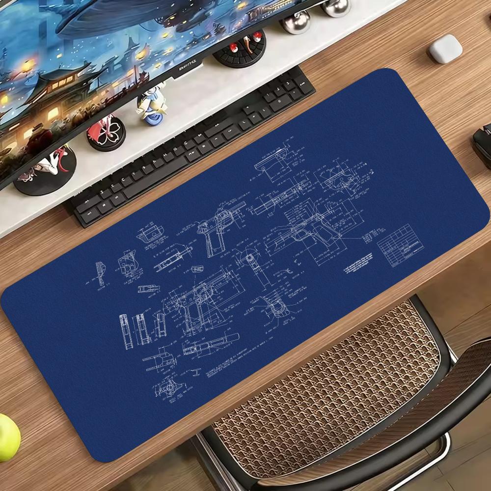 แผ่นรองเมาส์ขนาดใหญ่ลายสเก็ตช์ - Desk Setup Workspace บทวิจารณ์และราคา
