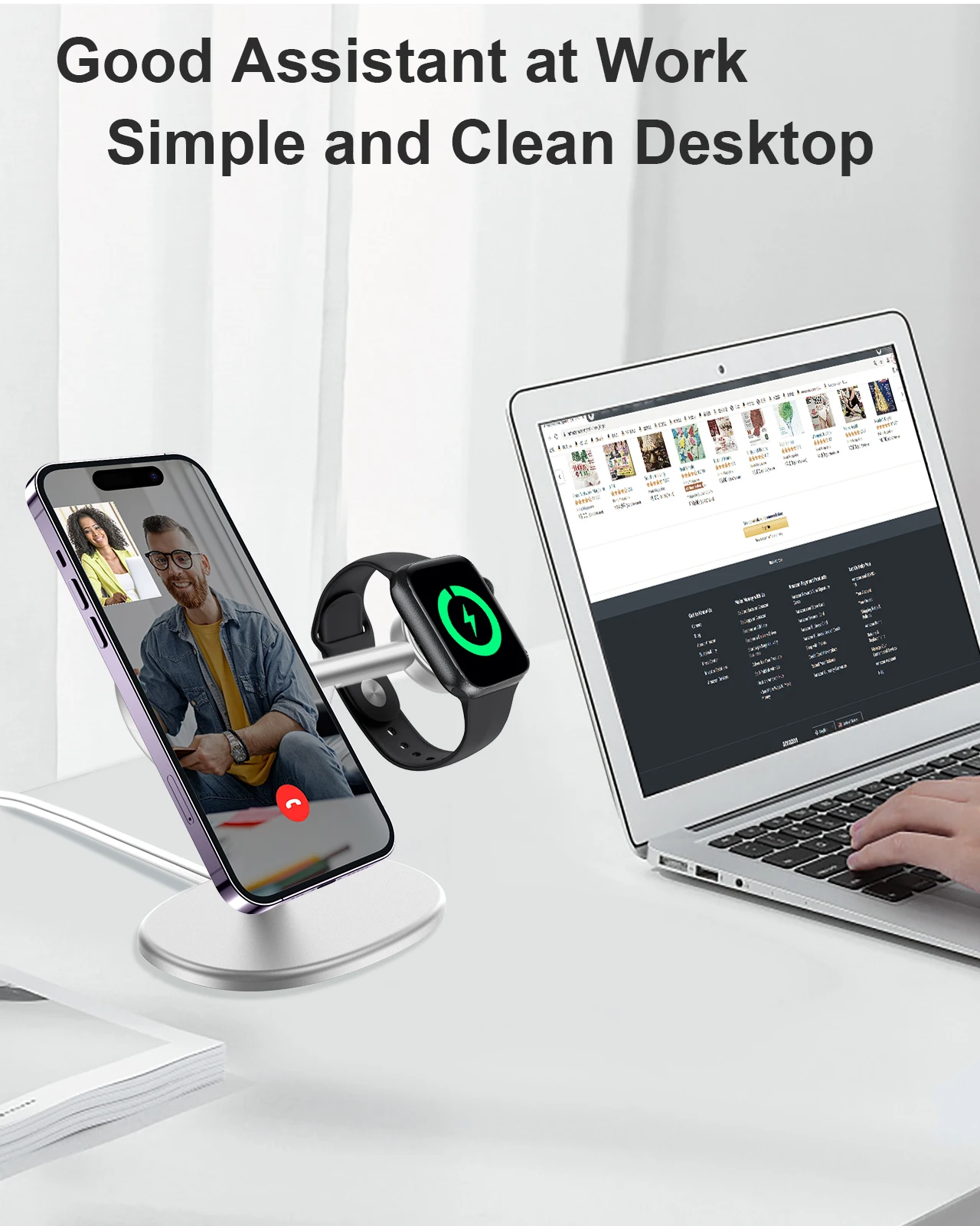 EWA 2-in-1 แท่นวางโทรศัพท์ตั้ง - Desk Setup Table บทวิจารณ์และราคา