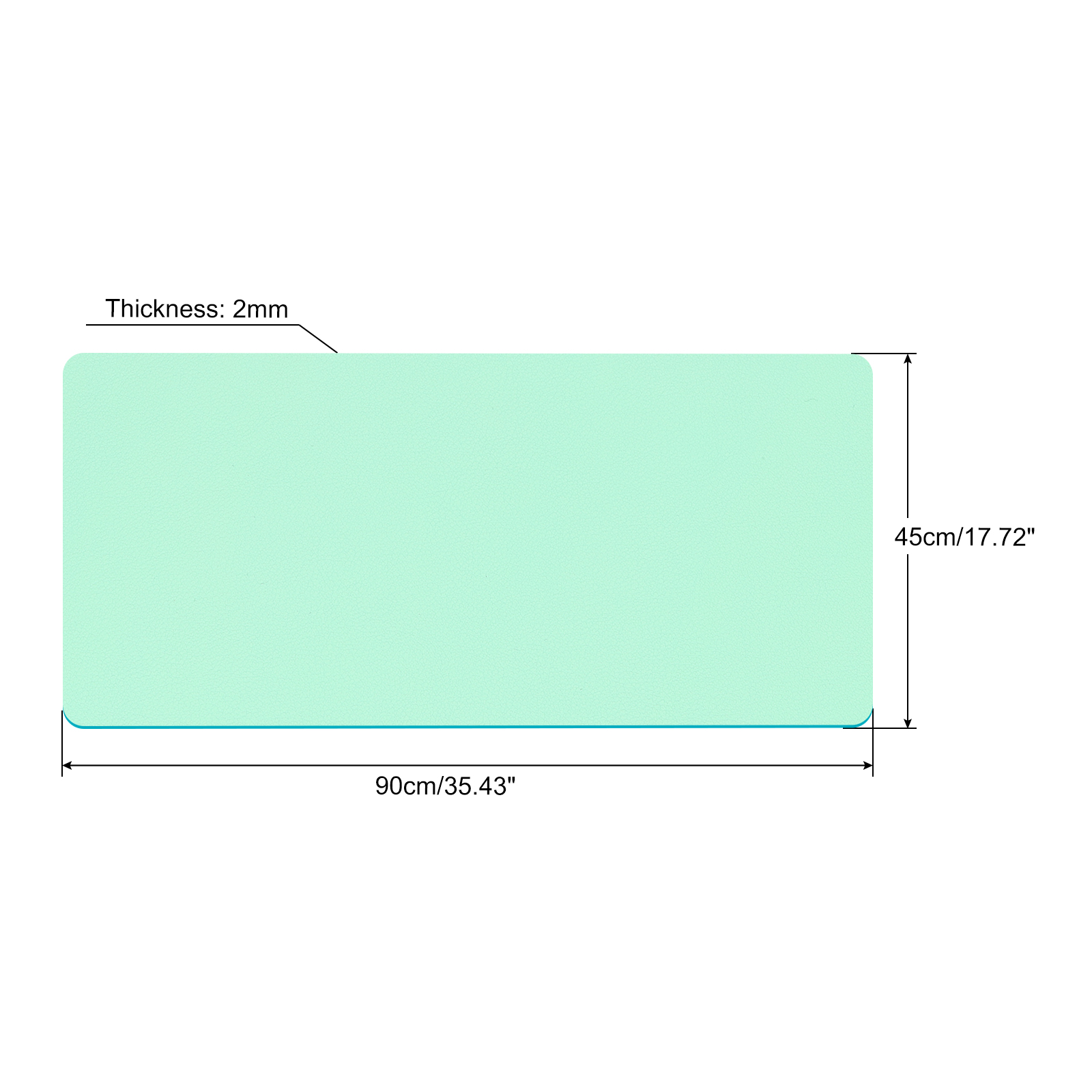 ที่ป้องกันแผ่นรองปูโต๊ะสำนักงา - Desk Setup Cozy บทวิจารณ์และราคา