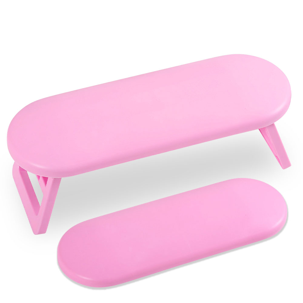 สีชมพู/สีขาวแบบพกพาออกแบบเล็บห - Desk Setup White บทวิจารณ์และราคา