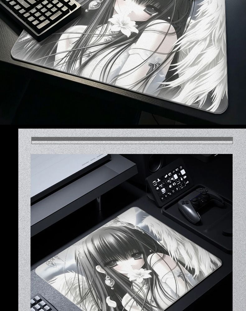 แผ่นรองเมาส์เกมมิ่งลายสาวญี่ปุ - Desk Setup Japan บทวิจารณ์และราคา
