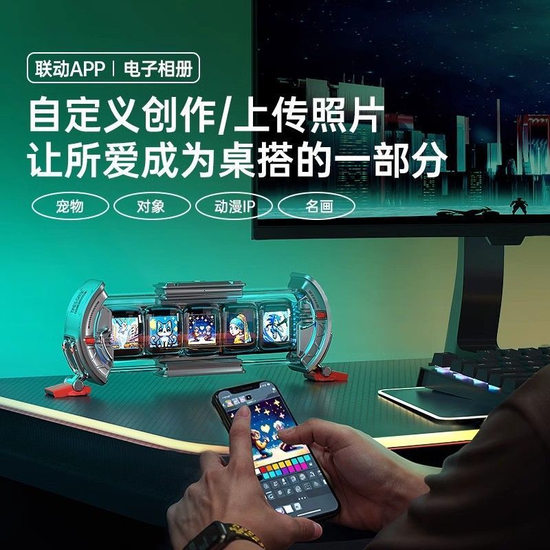นาฬิกา Divoom Time Gate Smart  - Desk Setup Japan บทวิจารณ์และราคา