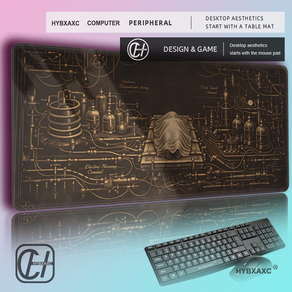 แผ่นรองเมาส์ลายแฟรงเกนสไตน์ HY - Desk Setup Aesthetic บทวิจารณ์และราคา