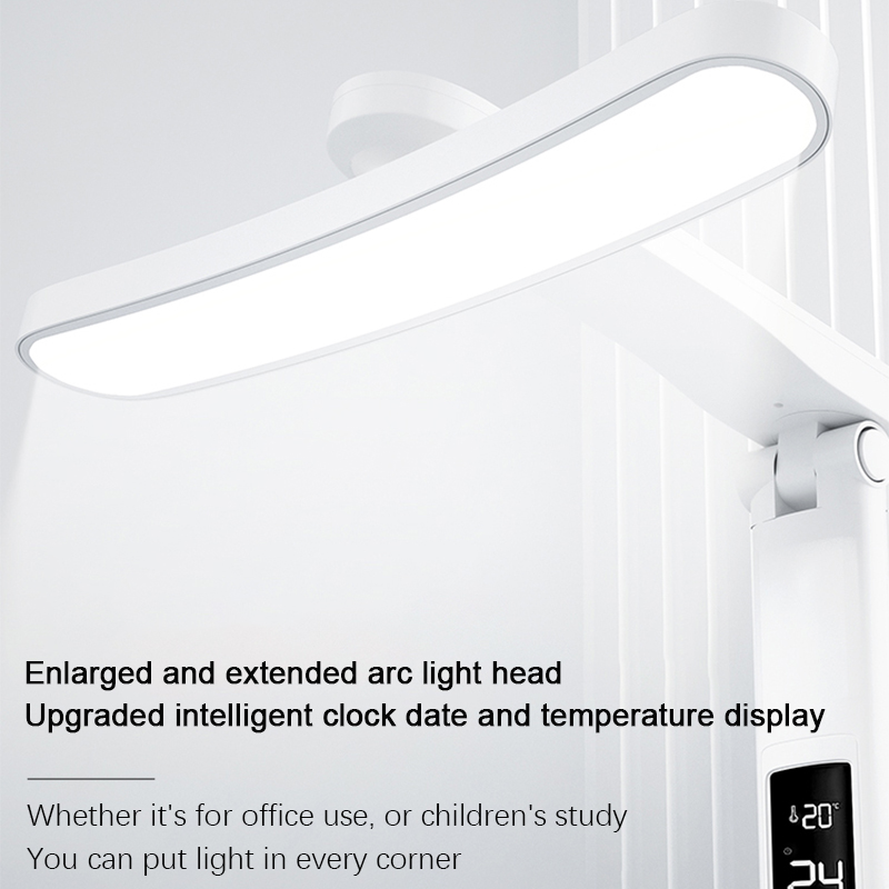 นาฬิกา LED โคมไฟตั้งโต๊ะ USB ช - Desk Setup Study บทวิจารณ์และราคา