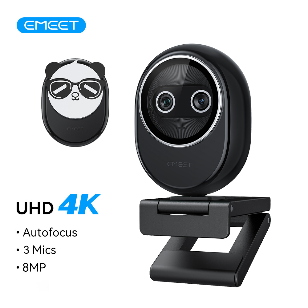 เว็บแคม 4K EMEET กล้องคู่ กล้อ - Desk Setup Ai บทวิจารณ์และราคา