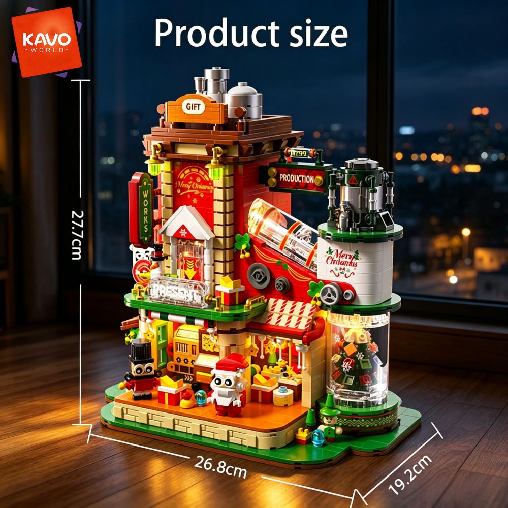 KAVOWORLD 2775 ชิ้น ของเล่นตัว - Desk Setup Build บทวิจารณ์และราคา