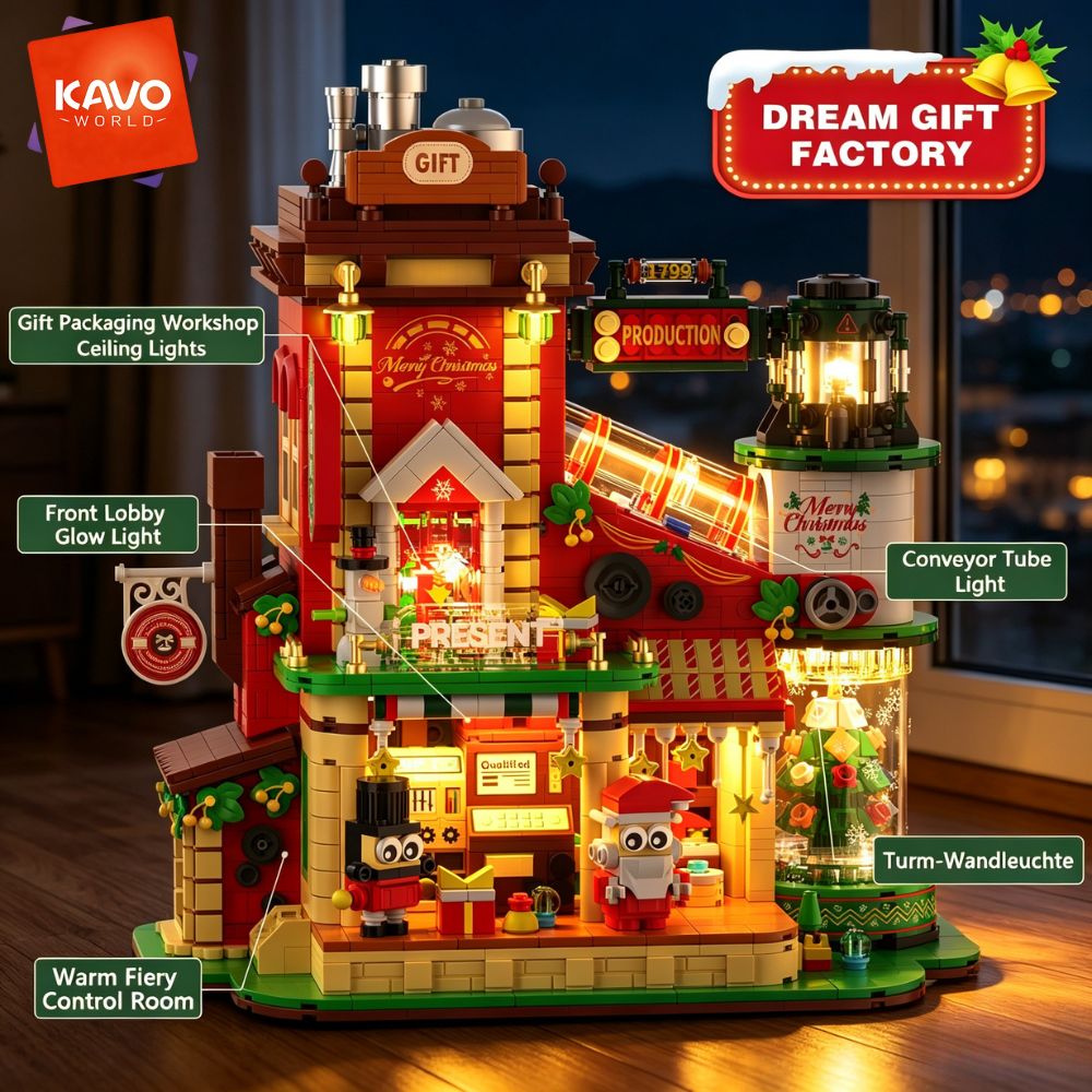 KAVOWORLD 2775 ชิ้น ของเล่นตัว - Desk Setup Build บทวิจารณ์และราคา